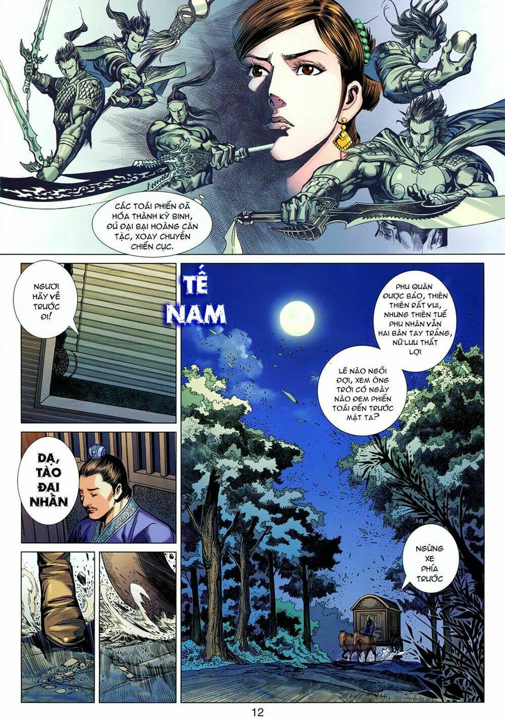 thiên tử truyền kỳ 7 - tam quốc kiêu hoàng chapter 13 11