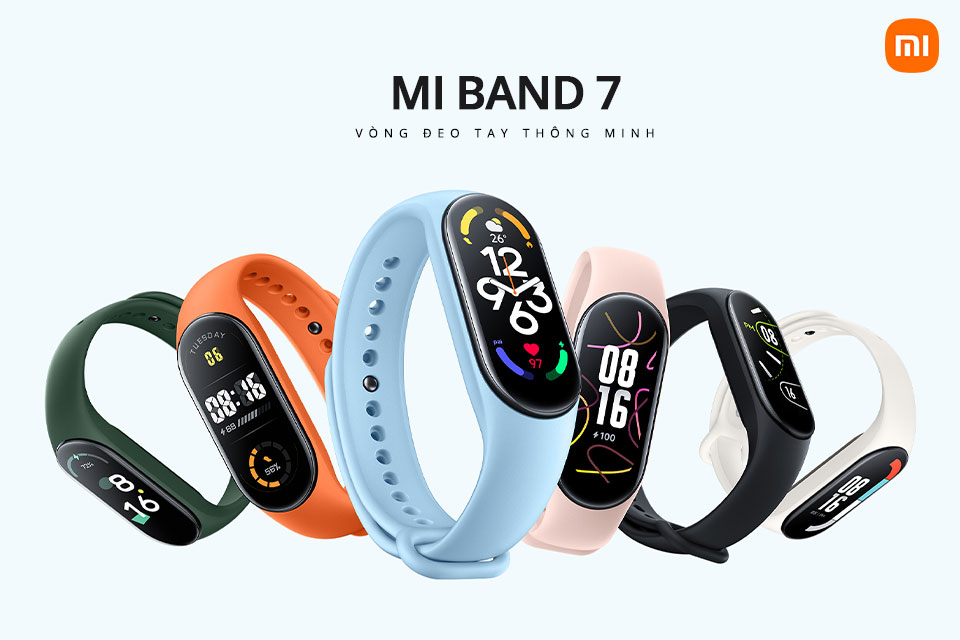 Vòng đeo tay thông minh Mi Band 7 Original - Hàng chính hãng