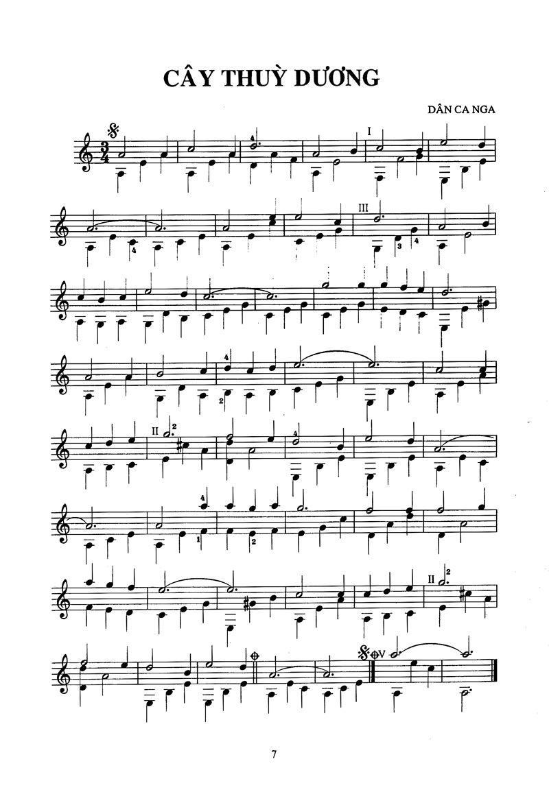 Sách - Guitar Cổ Điển Những Nhạc Phẩm Nổi Tiếng (Trần Thế Kỷ)