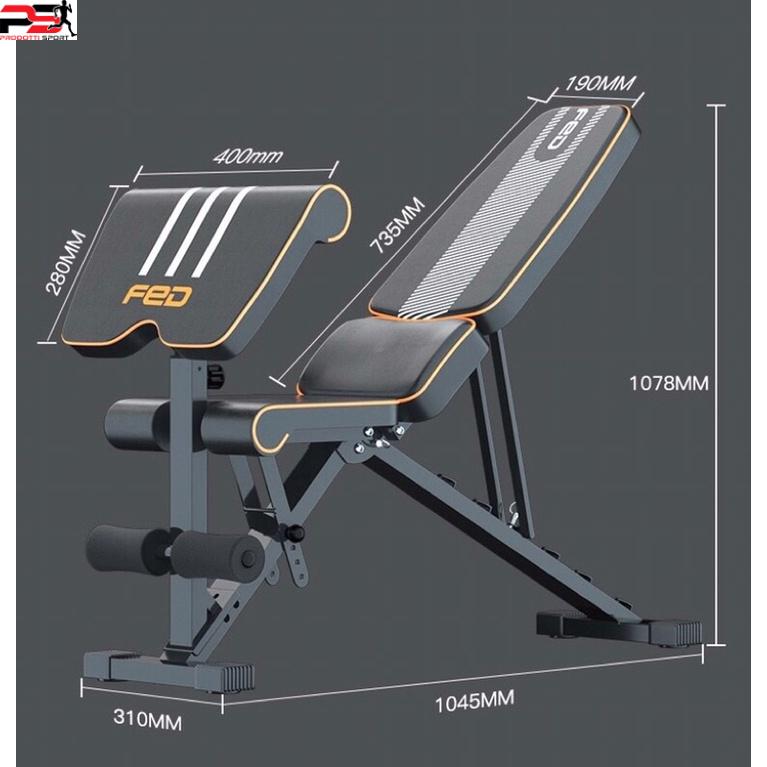 Ghế Tập Tạ Điều Chỉnh Đa Năng FE Chịu lực 300kg