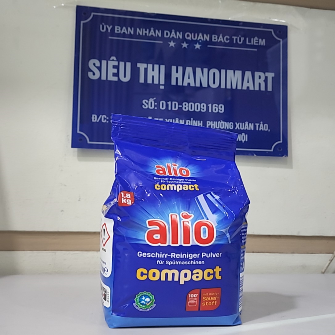 Bột rửa bát Alio túi 1,8kg