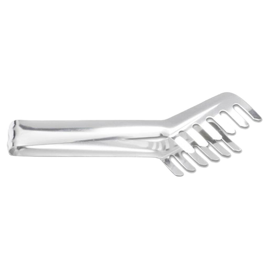 Food Tong Stainless Steel Pasta Spaghetti Clip Non-Skid Tong Clamp Kitchen