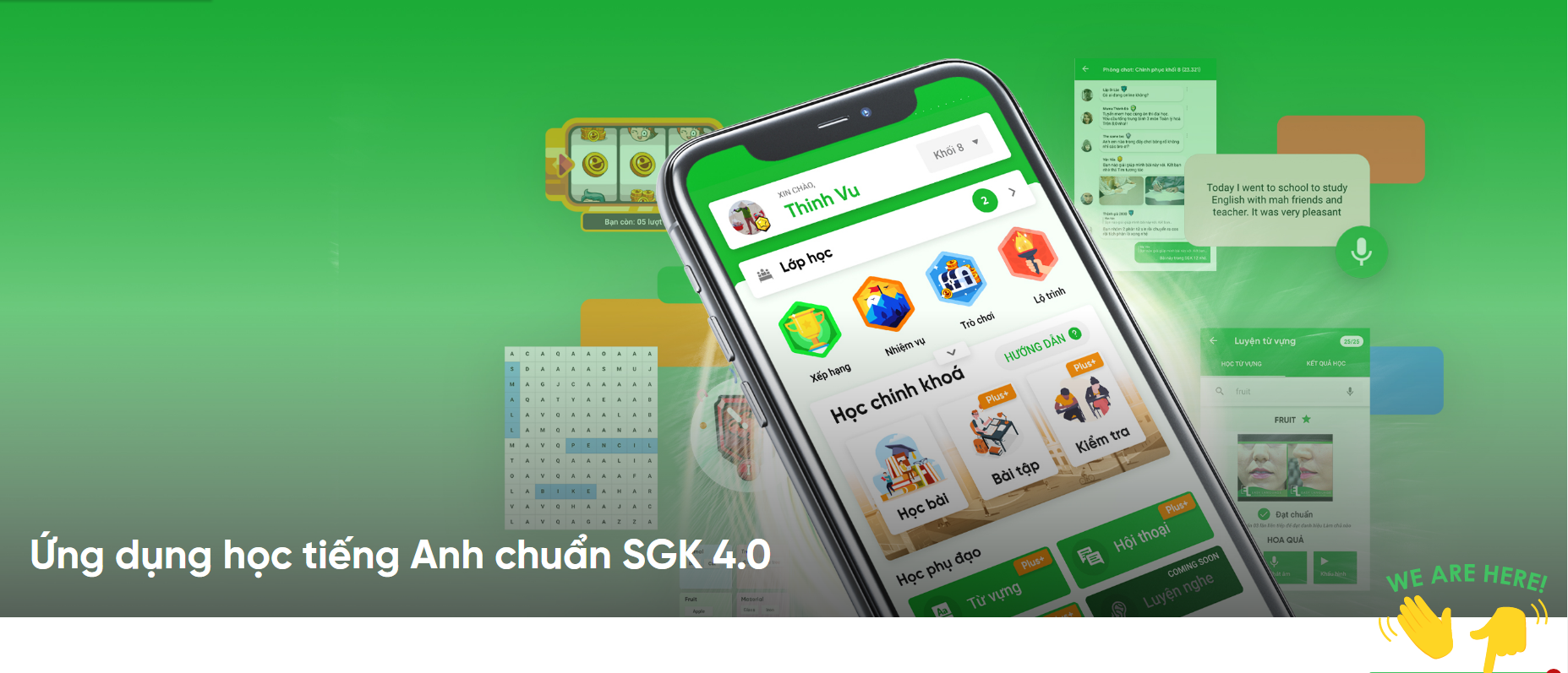 PHẦN MỀM DẠY TIẾNG ANH - ỨNG DỤNG CÔNG NGHỆ SỐ HÓA TOÀN BỘ SÁCH GIÁO KHOA TIẾNG ANH TỪ LỚP 3 ĐẾN LỚP 12