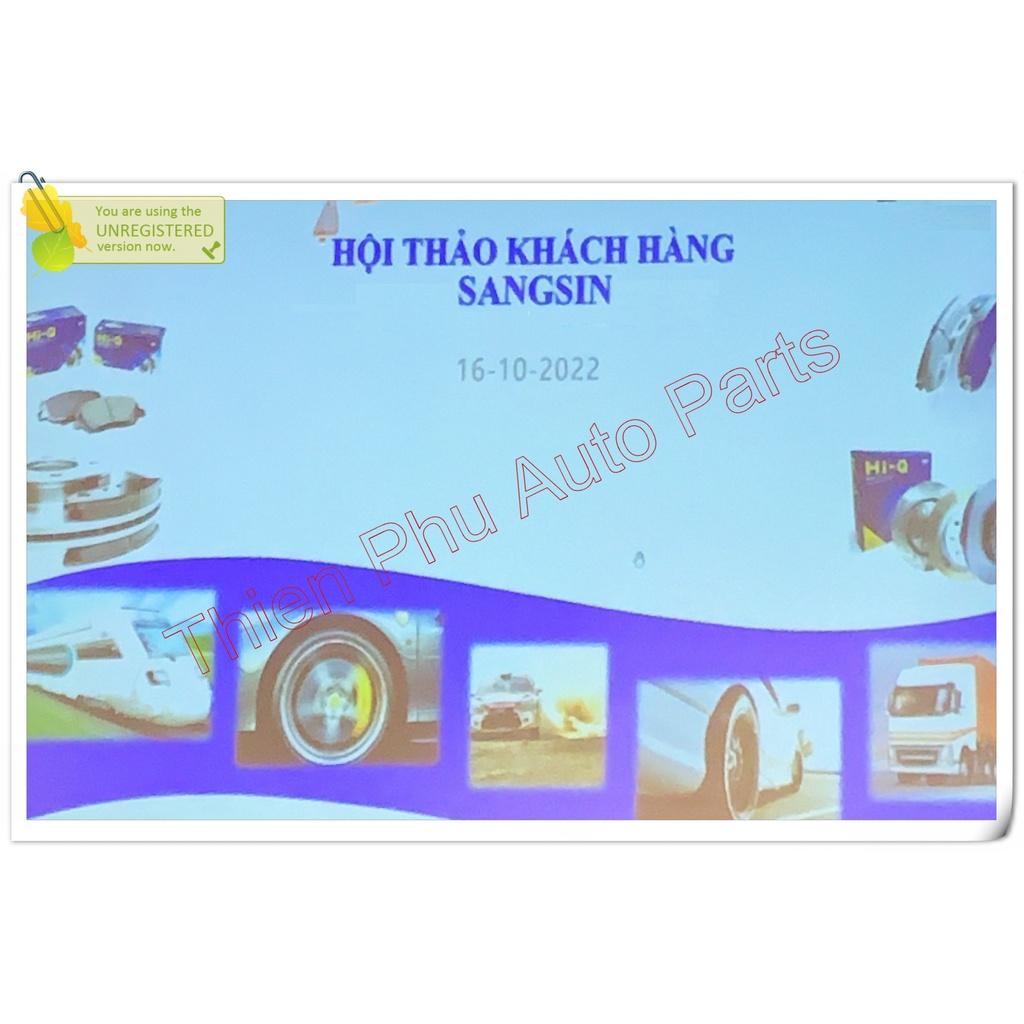 Má phanh chính hãng Hi-Q cho Starex sau + Santafe 2.7 xăng - 2.0 CRD sau - Bố thắng sau. OEM Brake
