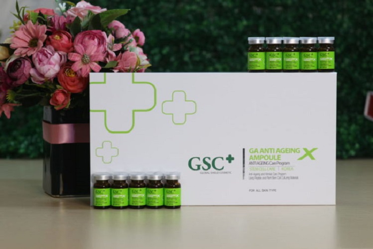 Tế Bào Gốc Trị Sẹo, Trẻ Hóa GSC GA Anti Ageing Ampoule 8ml