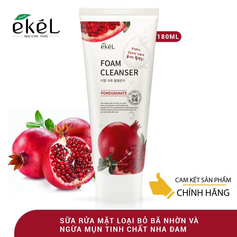 Sữa rửa mặt Lựu Ekel Foam Cleanser 180ml