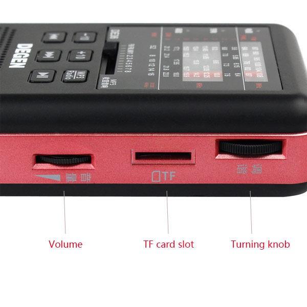 ĐÀI RADIO NGHE NHẠC MP3 CAO CẤP NHỎ GỌN DEGEN DE- 36 hàng nhập khẩu