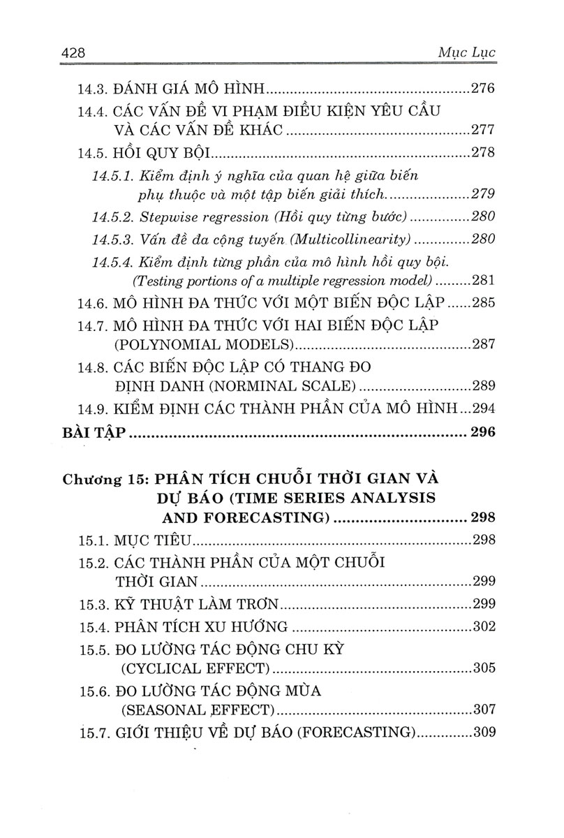Thống Kê Trong Kinh Doanh Và Quản Lý (KT)