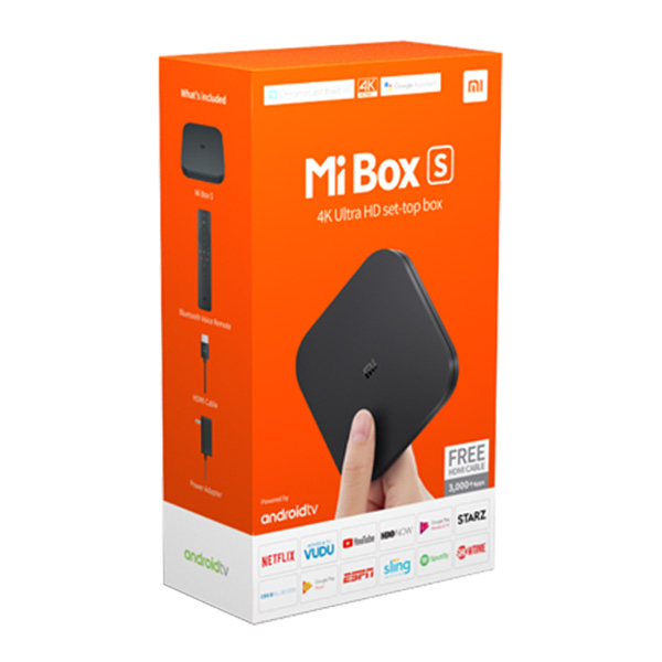 [Bản quốc tế] Android Tivi Box Xiaomi Mibox S 4K (Android 8.1) Phân phối bởi Digiword - Hàng chính hãng