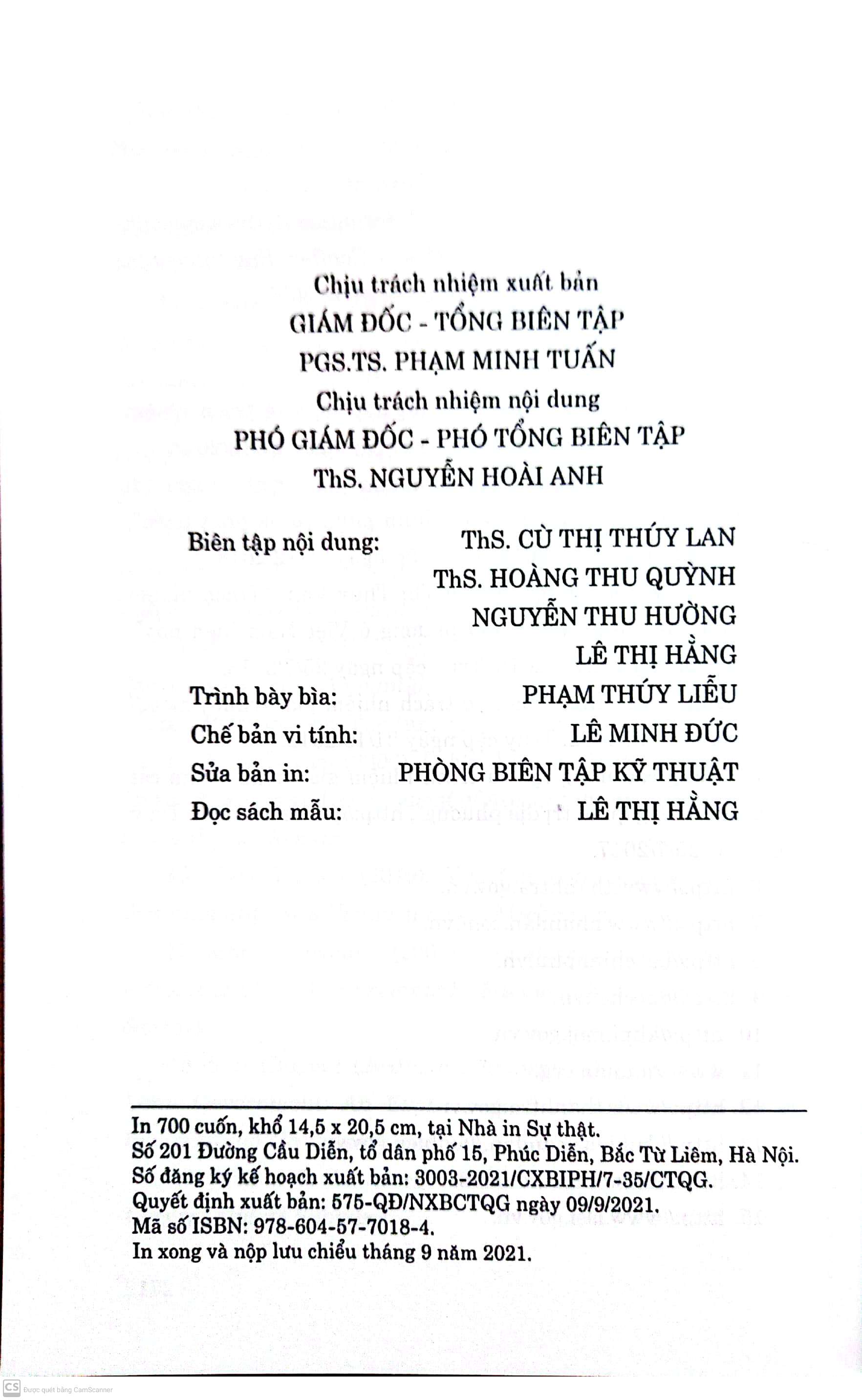 Trách nhiệm giải trình của chính quyền địa phương theo pháp luật Việt Nam (Sách chuyên khảo)