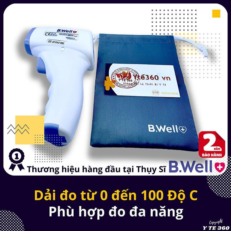 Nhiệt kế Điện Tử Hồng Ngoại Đo Trán B Well WF 4000 | Sản Xuất Tại Thụy Sĩ