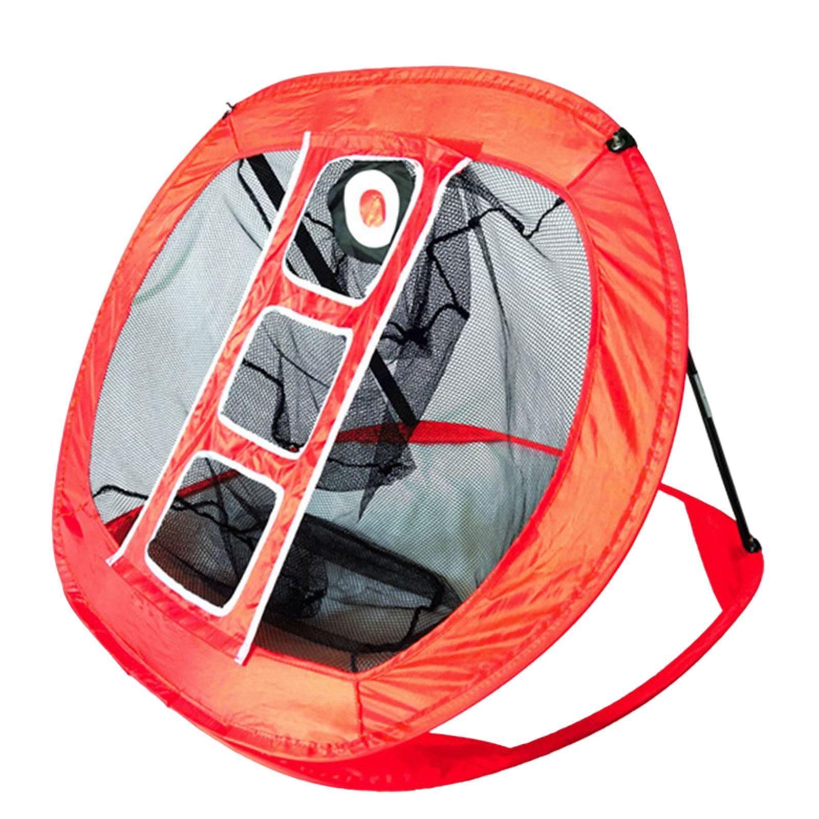 Collapsible Golf Chipping Net Indoor Outdoor Golfing Target Net Netting for Swing Practice