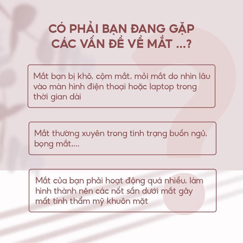 Máy massage mắt giảm nếp nhăn, giảm bọng mắt JOOU U2 Công nghệ Nhật Bản - Đầu đá Bian, Tặng Máy Rửa Mặt Massage JOOU L1901