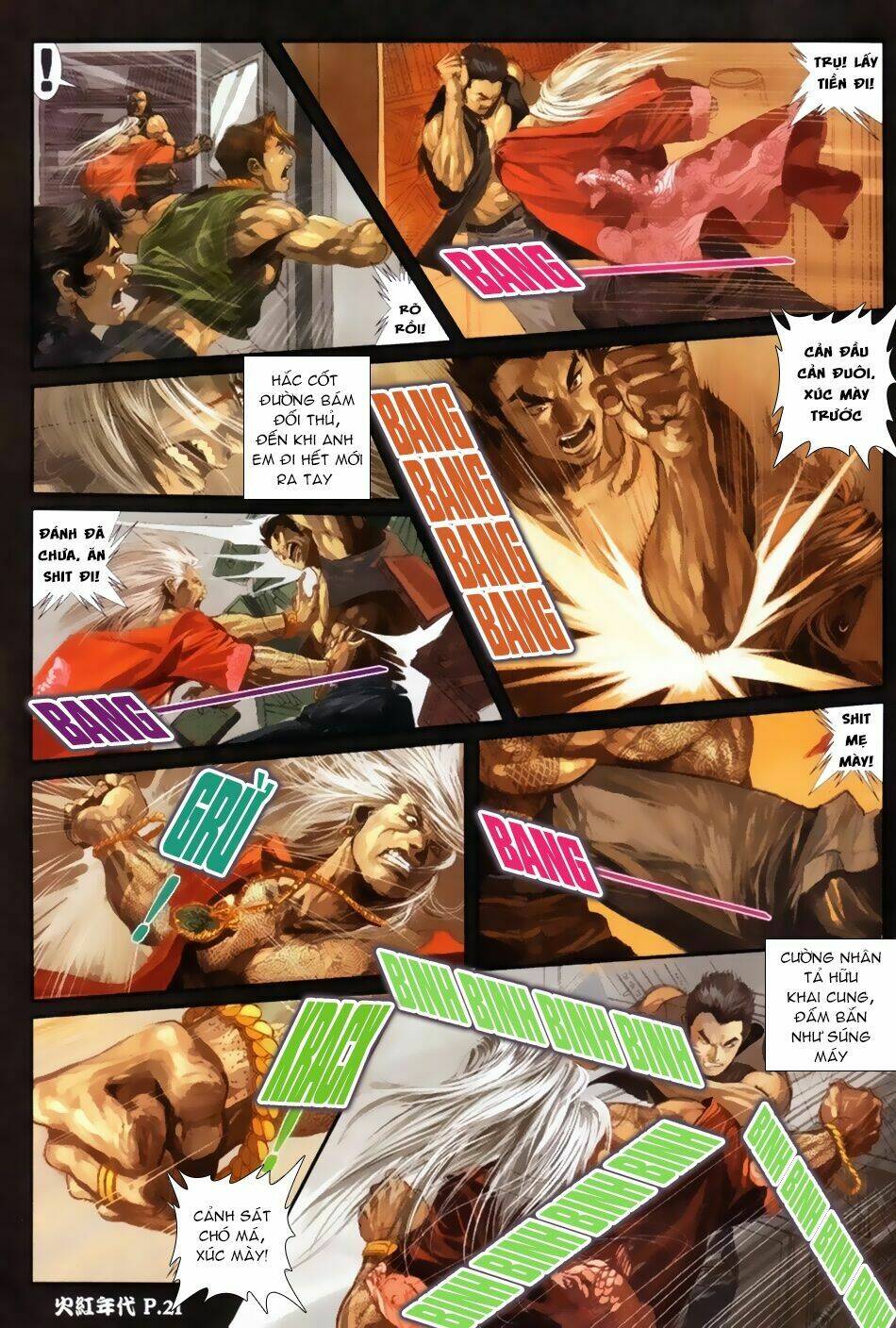 hỏa hồng niên đại hắc cốt đường chapter 63 9