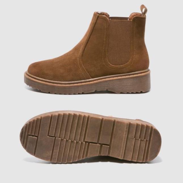 Giày Chelsea Boot da lộn kiểu dáng thời trang 20470