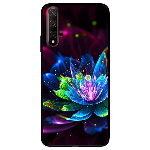 Ốp lưng dành cho Huawei Nova 5T - Mẫu Đơn Đa Sắc