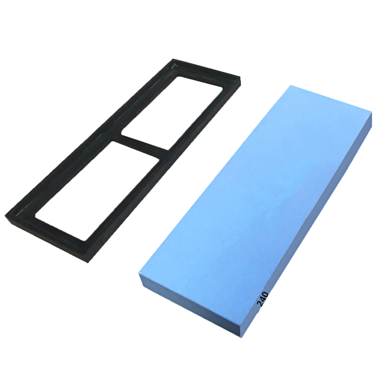 Đá mài với đế silicone không trượt Sharpening Stone with Non Slip Silicone Base 240 Grit