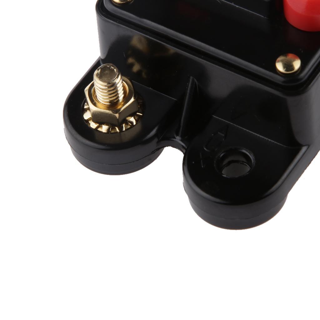 Car Auto Marine Inline Circuit Breaker 40 AMP Manual Reset Audio Fuse Holder
