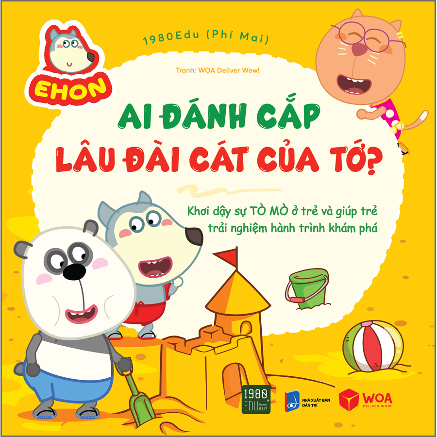 Wolfoo Ehon - Ai Đánh Cắp Lâu Đài Cát Của Tớ