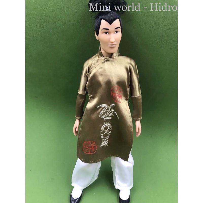 mô hình Áo dài mini cho búp bê Ken và Barbie