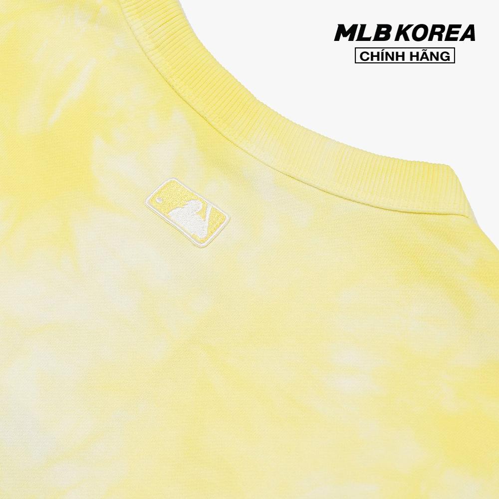 MLB - Áo sweatshirt tay dài cổ tròn Tie Dye Overfit 3AMTS0221