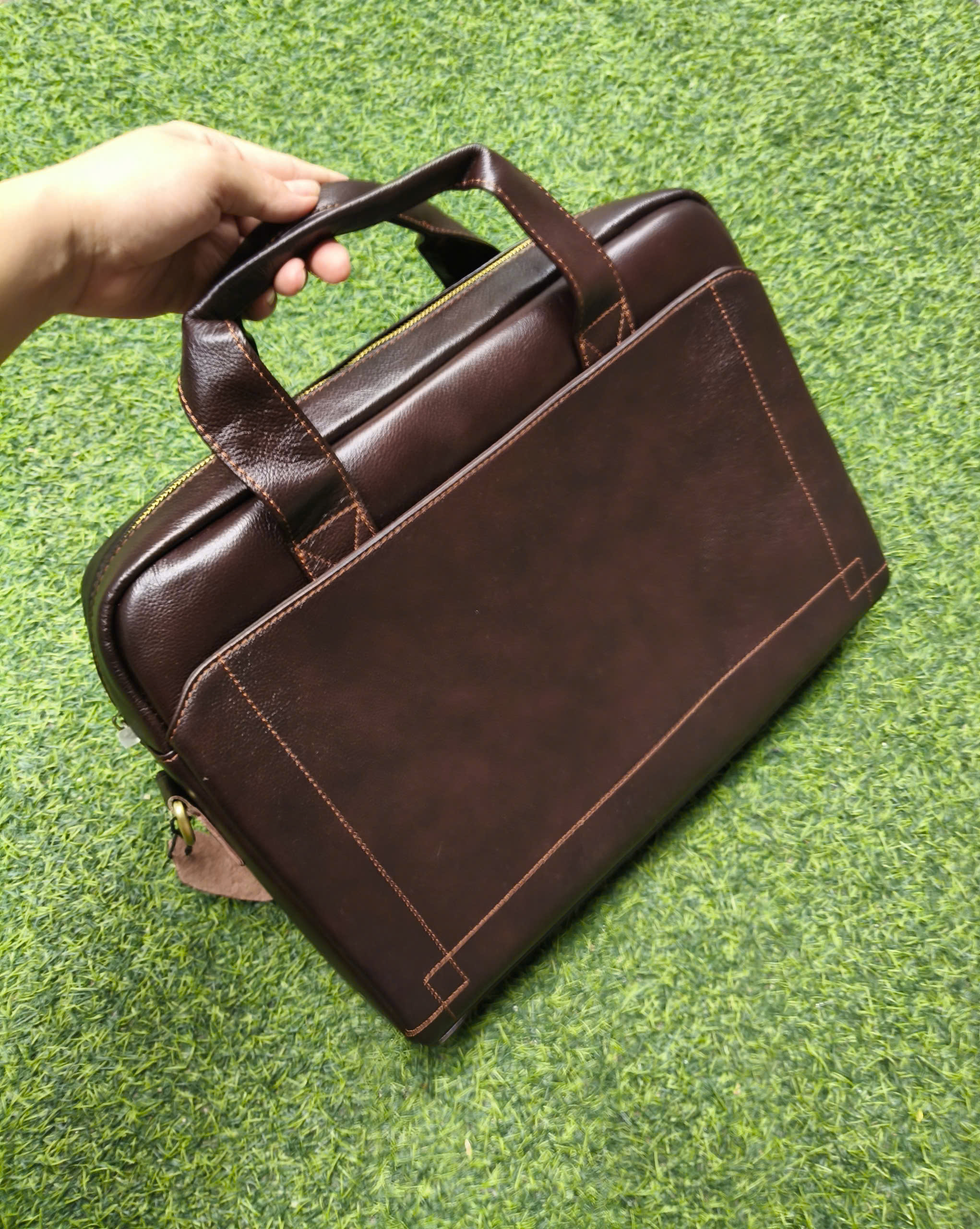 Cặp công sở da bò thật BAOHA LEATHER BHM5006 Túi xách, cặp văn phòng, cặp giáo viên
