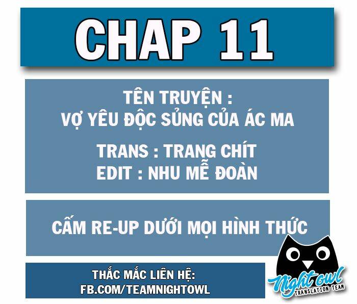 ác ma đích độc sủng điềm thê chapter 11 1