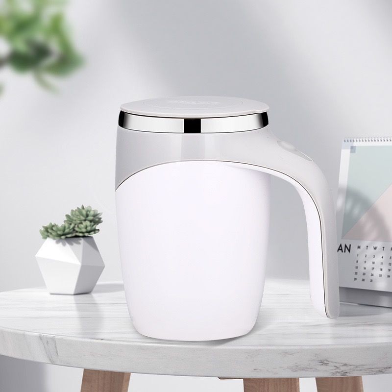 Cốc khuấy tự động dùng pin siêu tiện chất liệu thép 304 không rỉ giữ nhiệt tốt