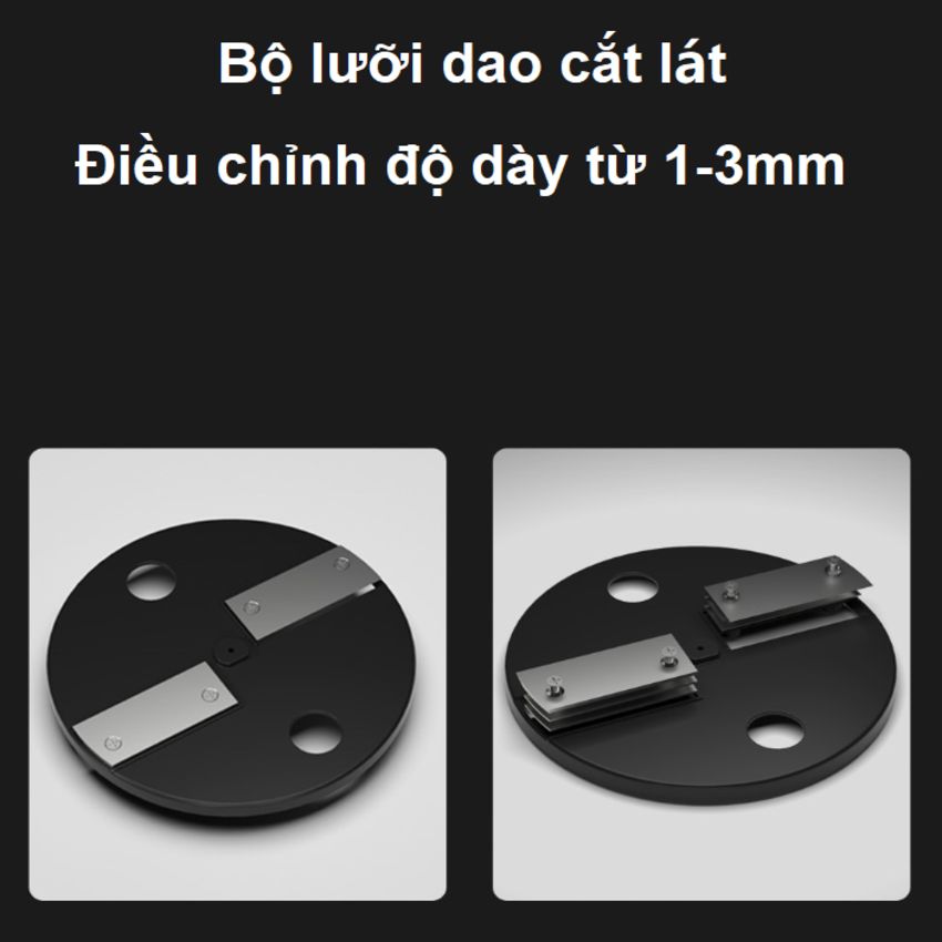 Máy thái rau củ quả đa năng, thái lát, thái sợi, thái hạt lựu Thương hiệu Mỹ cao cấp Septree GJ817, 850W - Hàng Nhập Khẩu (Bảo Hành 12 Tháng)