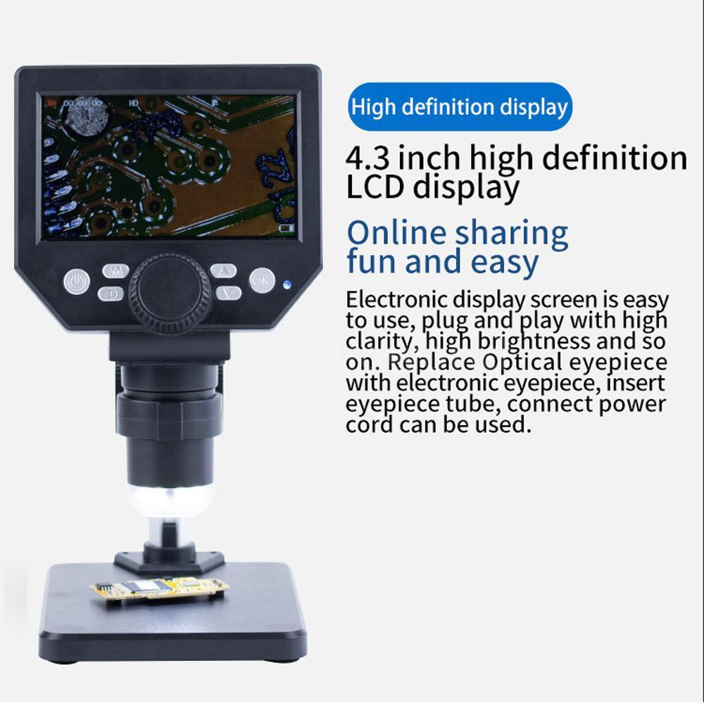 Kính Hiển Vi Điện Tử G1000 4.3 Inch 8mp 1-1000x Chất Lượng Cao