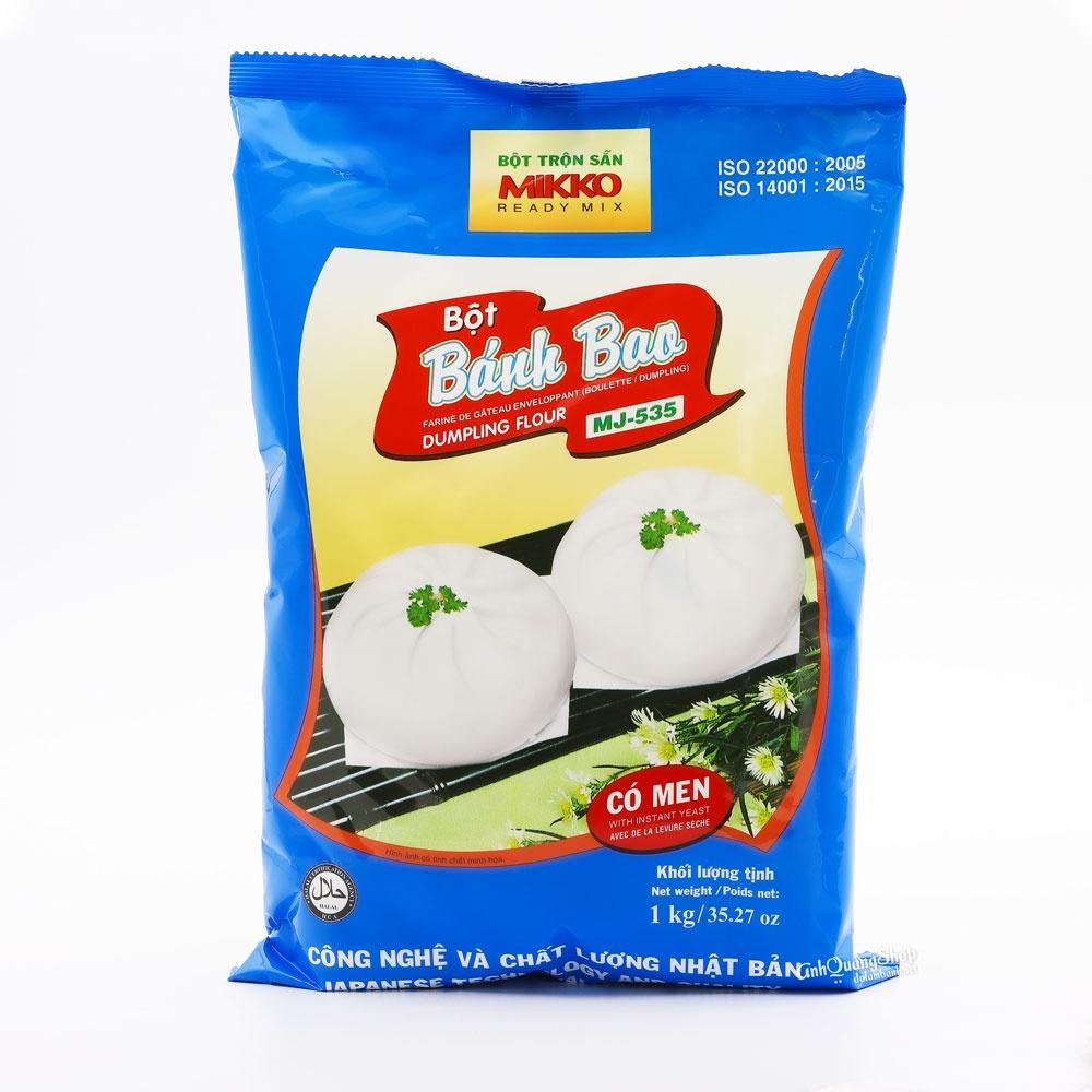 Bột bánh bao trộn sẵn Mikko 1kg có sẵn gói men