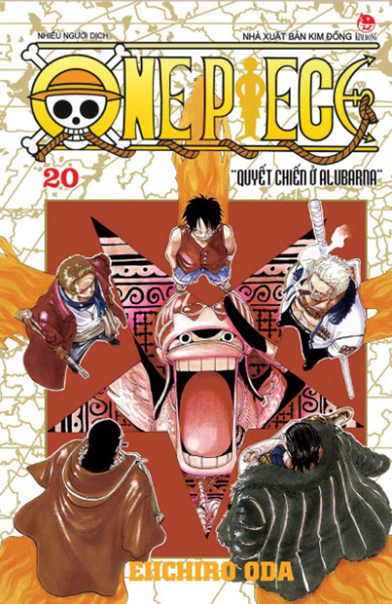 One Piece - Tập 20 - Bìa rời