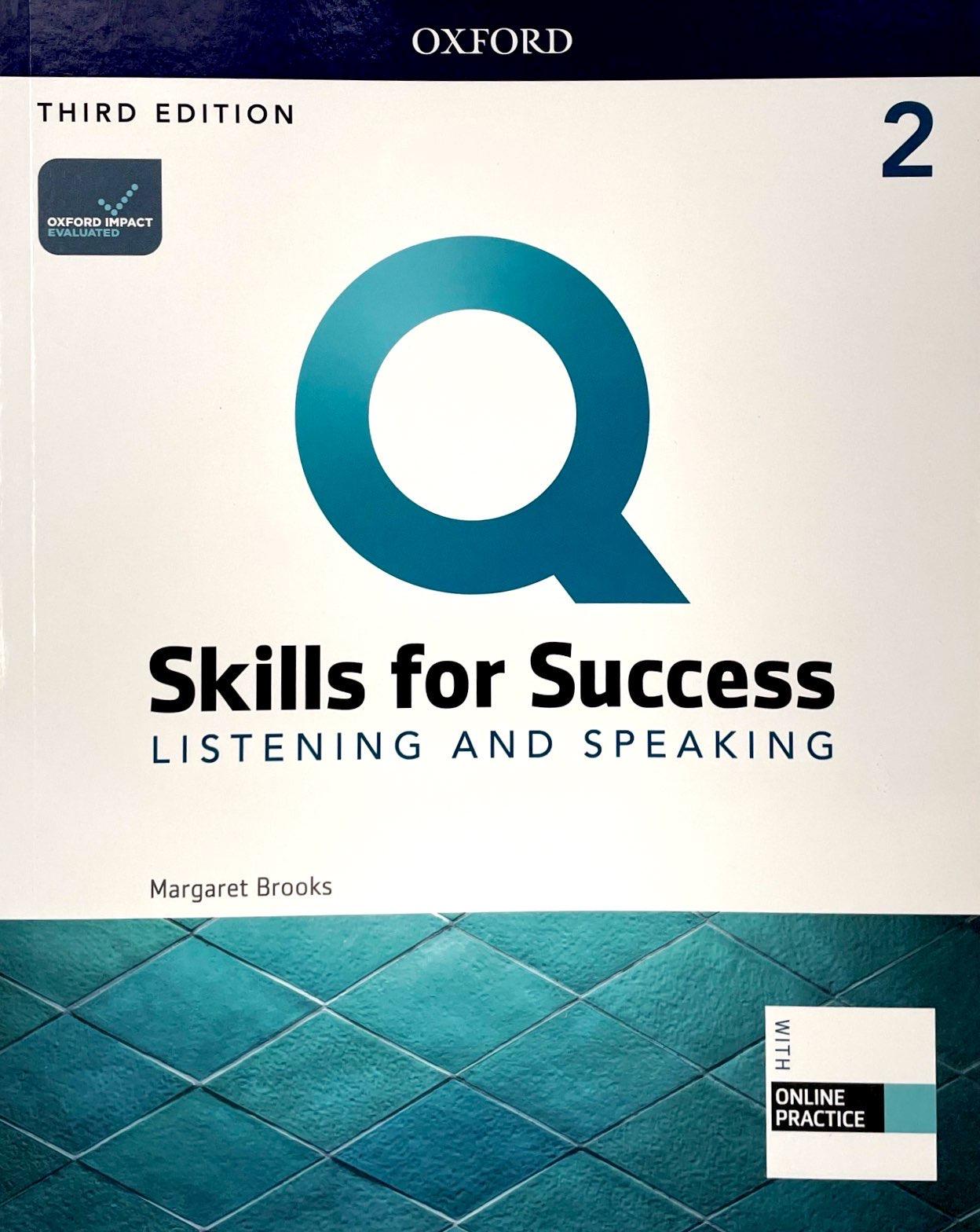 Q: Skills For Success: Level 2: Listening And Speaking Student Book With iQ Online Practice - 3rd Edition
