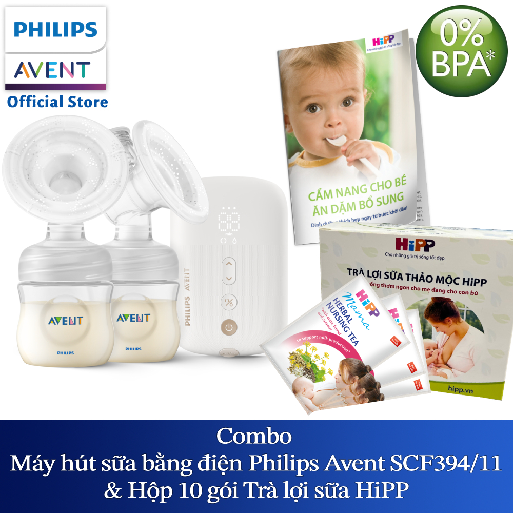 Máy hút sữa bằng điện Philips Avent 394.11