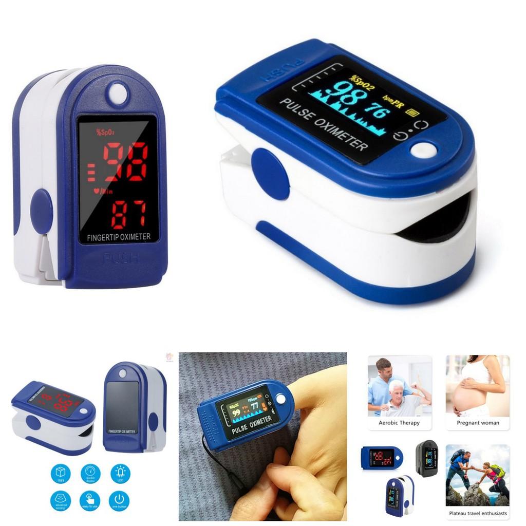 Máy Đo nhịp tim SPO2 LK87 Đeo Ngón Tay Màn Hình OLED LOẠI TỐT