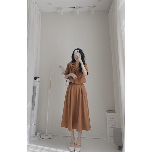 Set áo + cv xoè siêu xinh