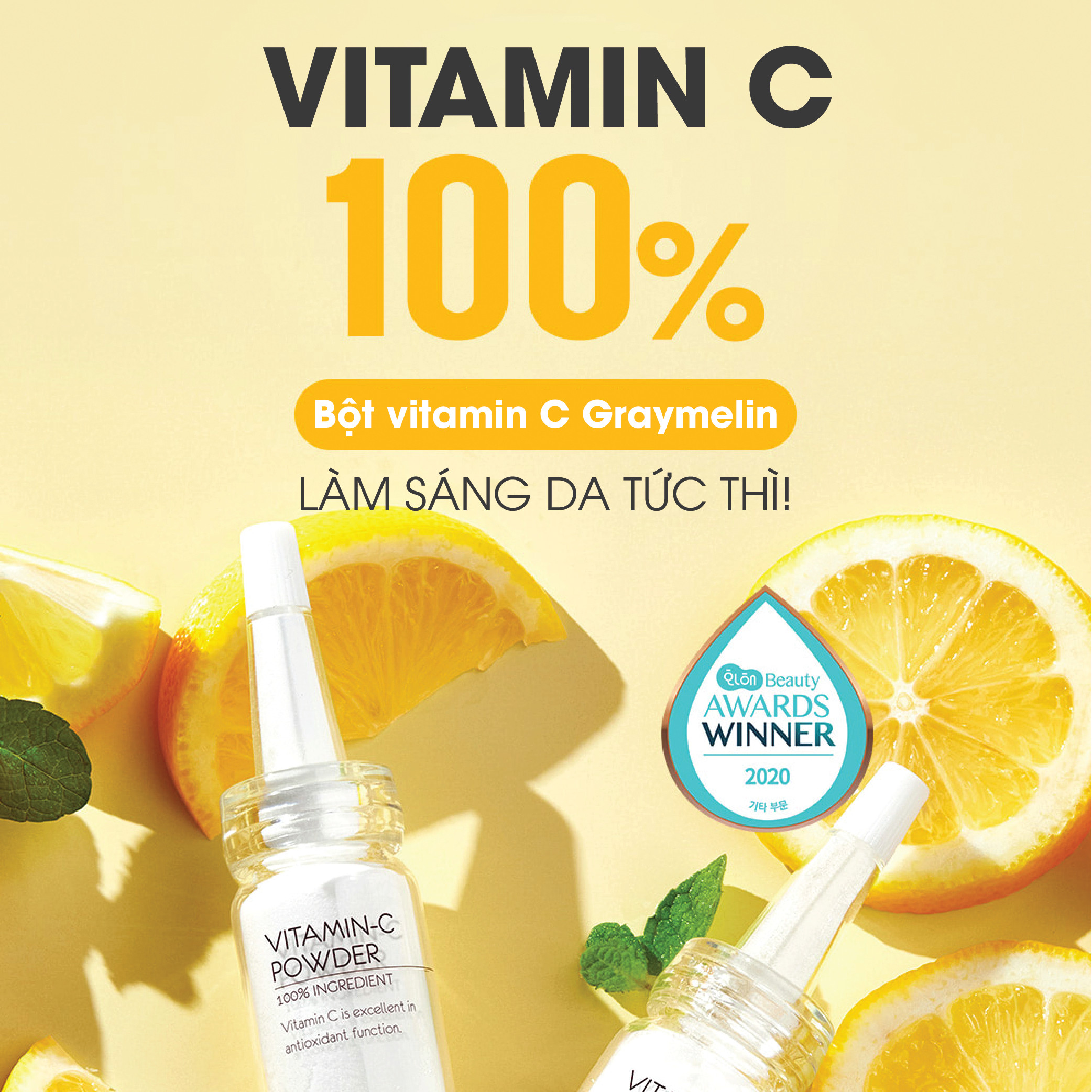 Bột Vitamin C Graymelin Vitamin C Powder 12g