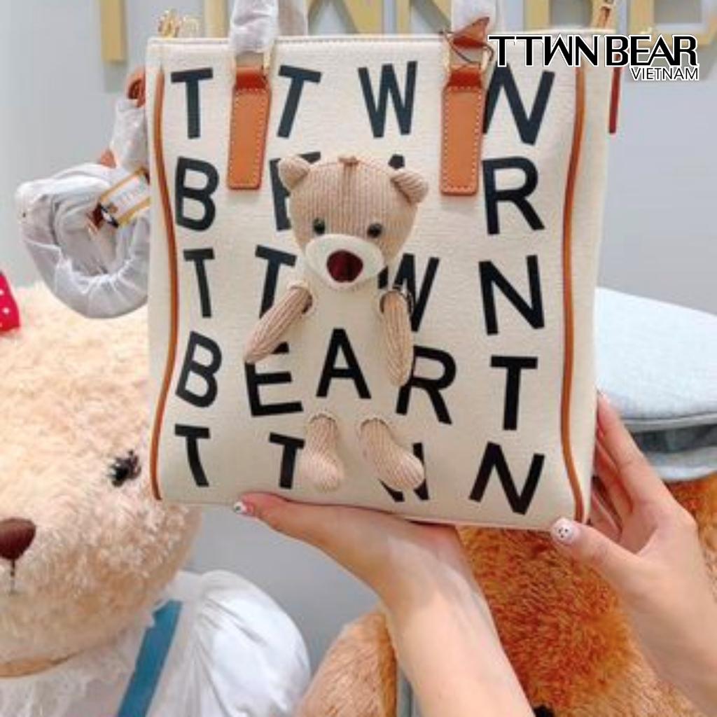 Túi tote da TN2965 TTWN BEAR đeo chéo thời trang công sở