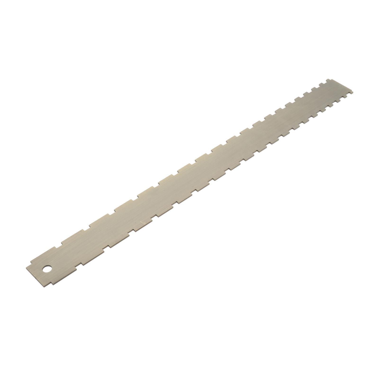 Guitar Neck Notched Straight Edge Luthiers Tool for Most of Guitars Fretboards and Frets