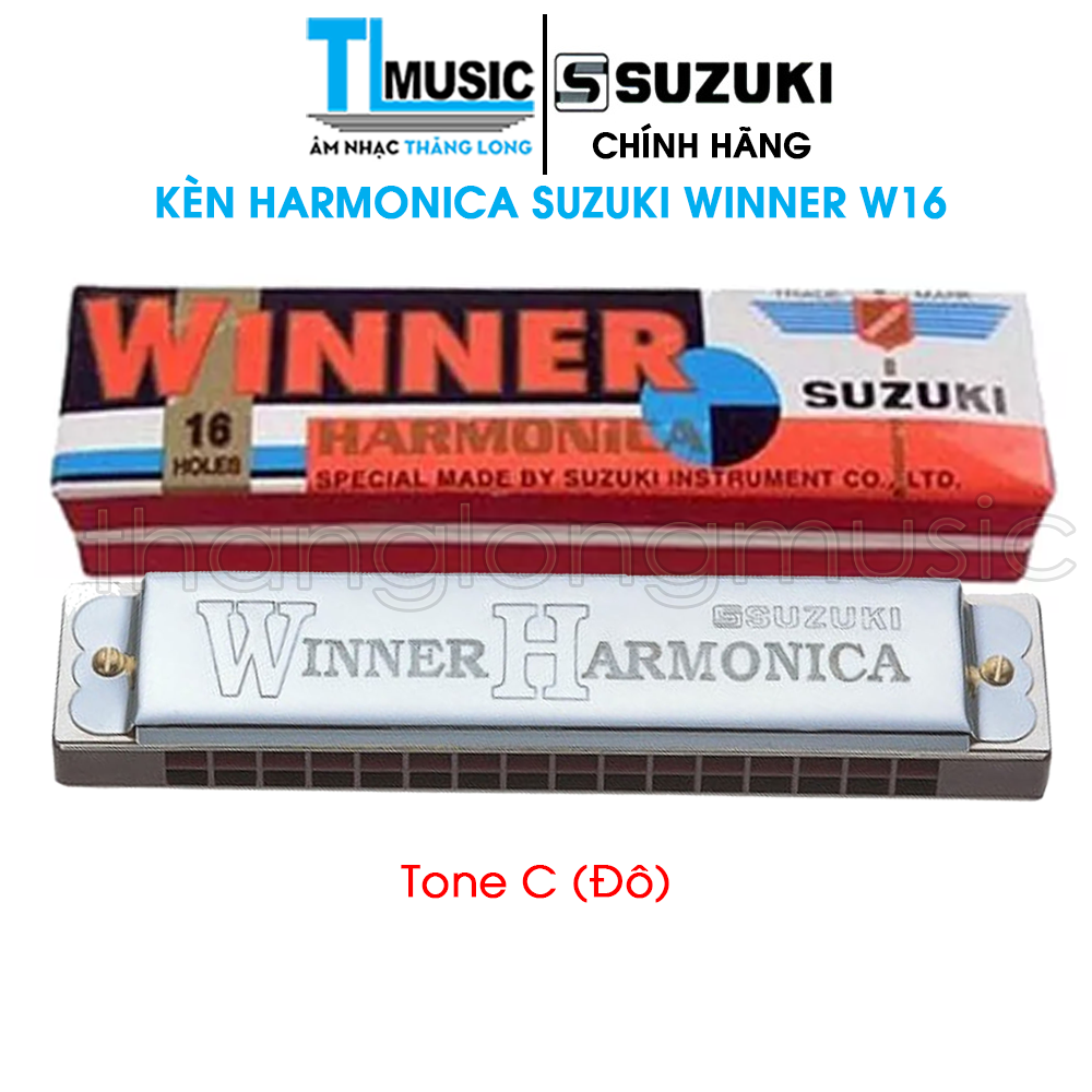 Kèn Harmonica Suzuki Winner W16