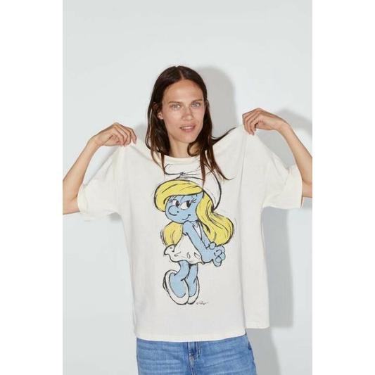 Áo thun new Zr Xitrum SMURFETTE THE SMURFS