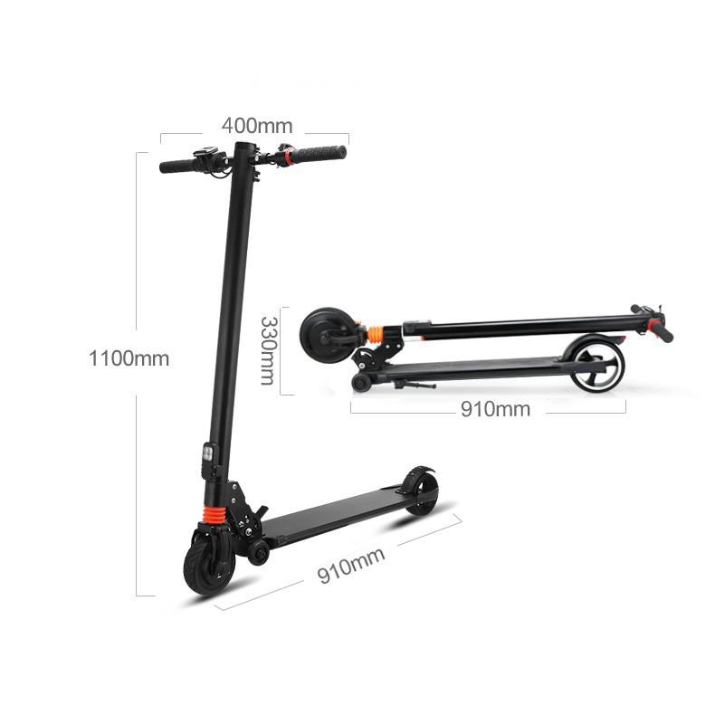 Xe Scooter điện xếp gọn S8 không yên ,10km/lần sạc, tải 100kg Hàng chuẩn