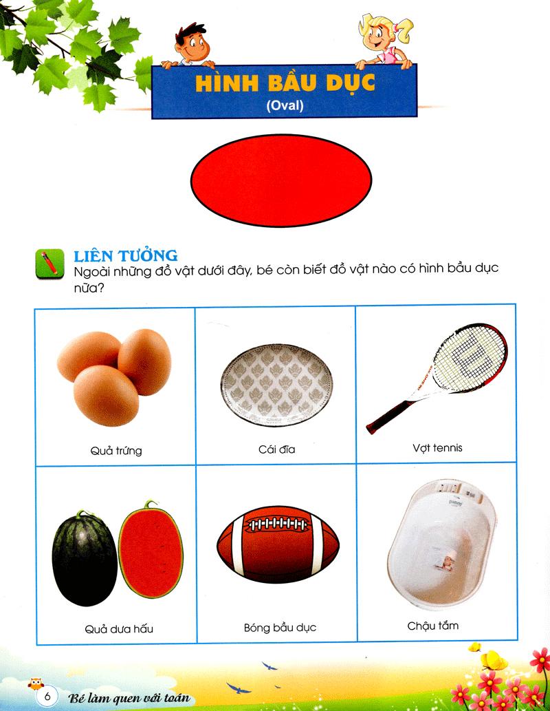 Bé Làm Quen Với Toán - Nhận Biết Hình Dạng (Tái Bản)