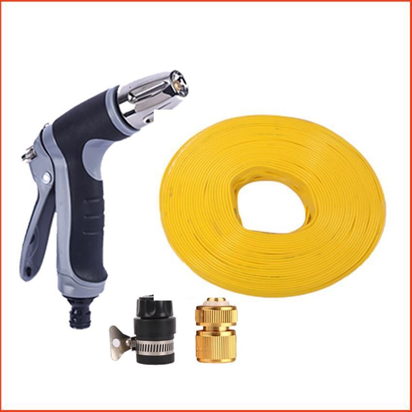 Bộ dây và vòi xịt tăng áp rửa xe tưới cây 3-5M  206817