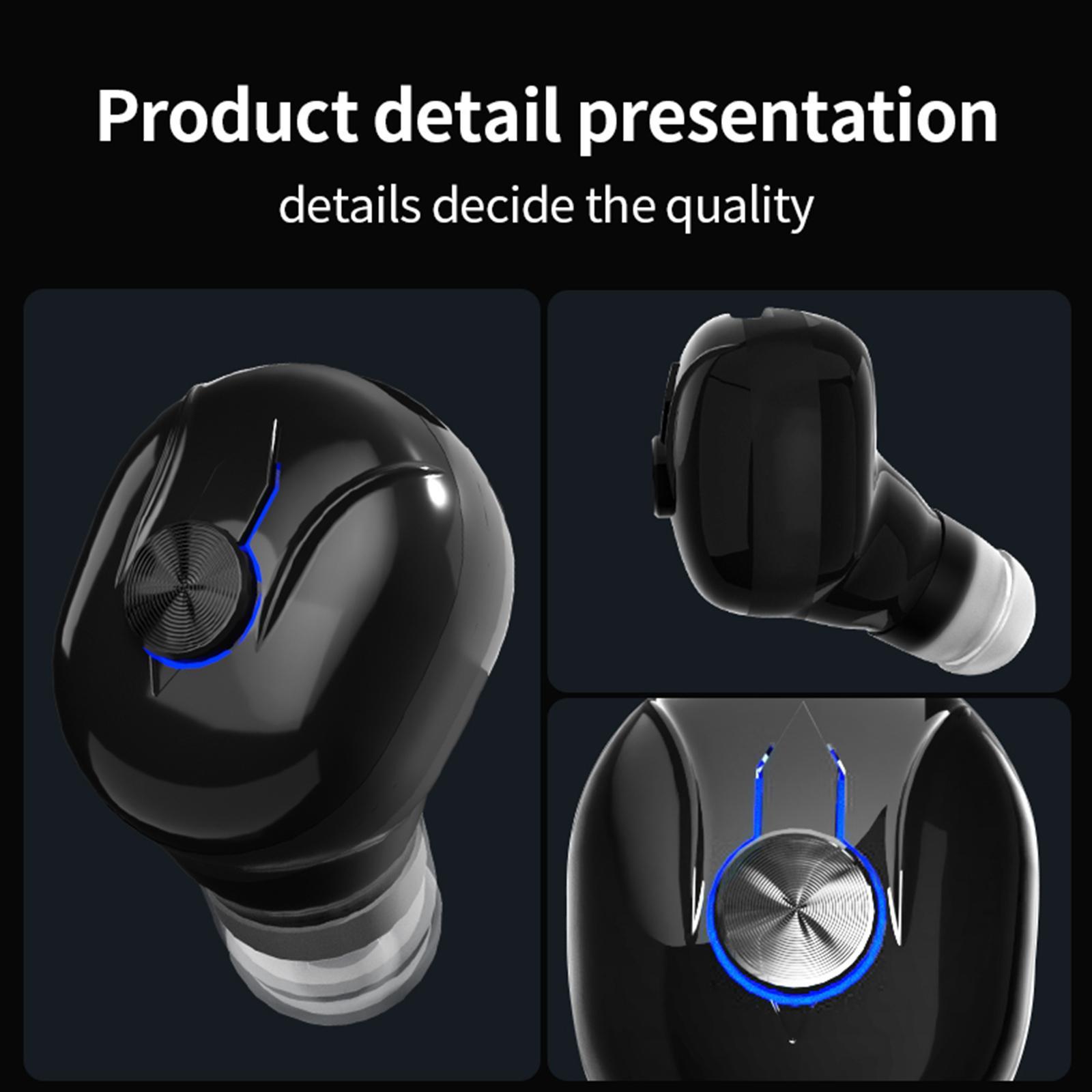 Headphones V5.0 Stereo Noise Cancelling for Gym Running Workout Laptop