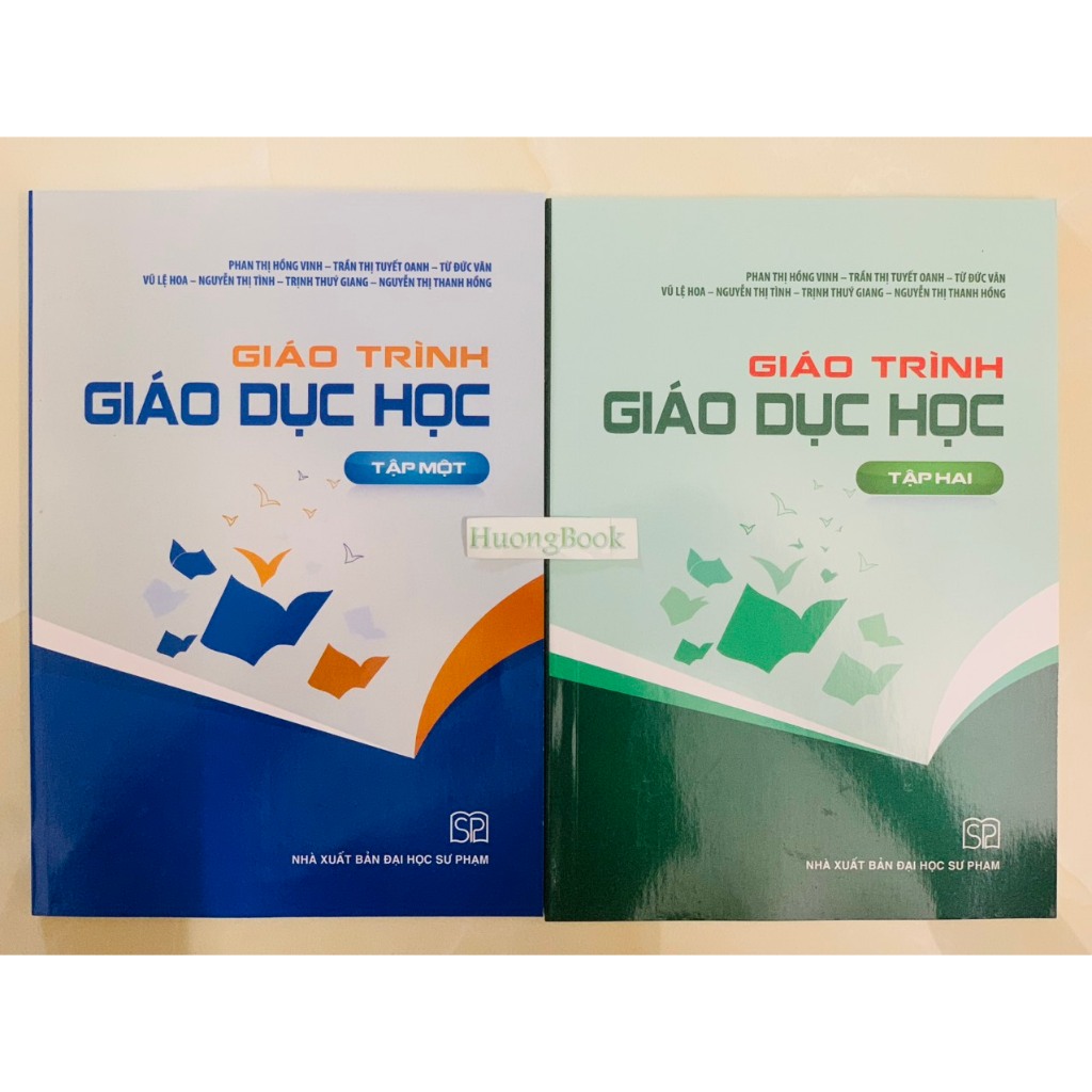 Sách - Giáo trình giáo dục học tập 1,2 - NXB Đại học Sư Phạm