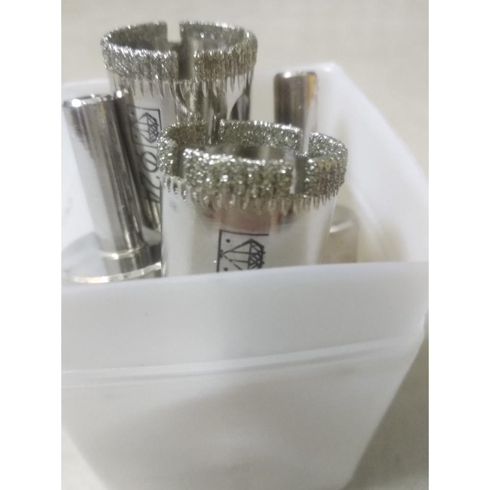 Mũi khoan kính , mũi khoét gạch men, đá hoa cương,từ 6 đến 28