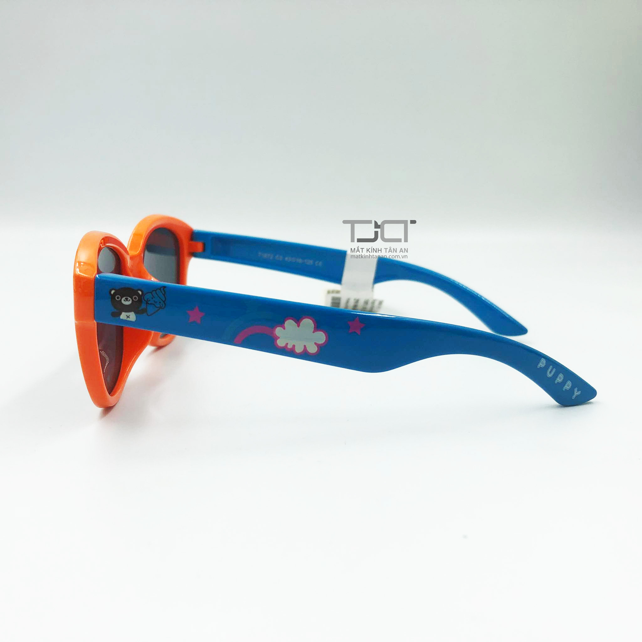 KÍNH MÁT TRẺ EM, TRÒNG KÍNH  POLARIZED CHỐNG TIA UV, NHỰA DẼO, CHÍNH HÃNG PUPPY T1872