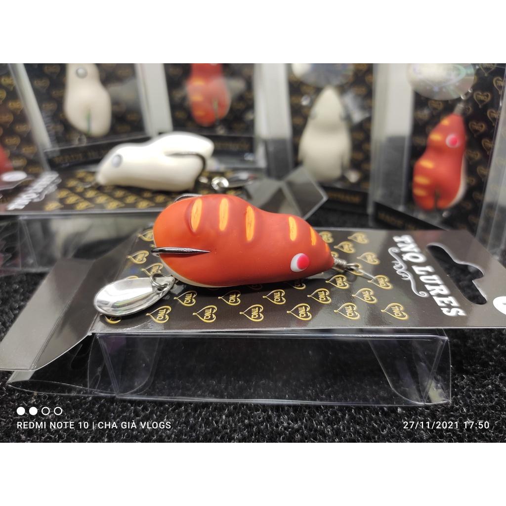 Mồi Lure Nhái Hơi TNQ CHUYÊN SĂN LÓC SỘP CHUỐI HOA SIÊU NHẠY: T1 VÀ T3---F1 VÀ F2