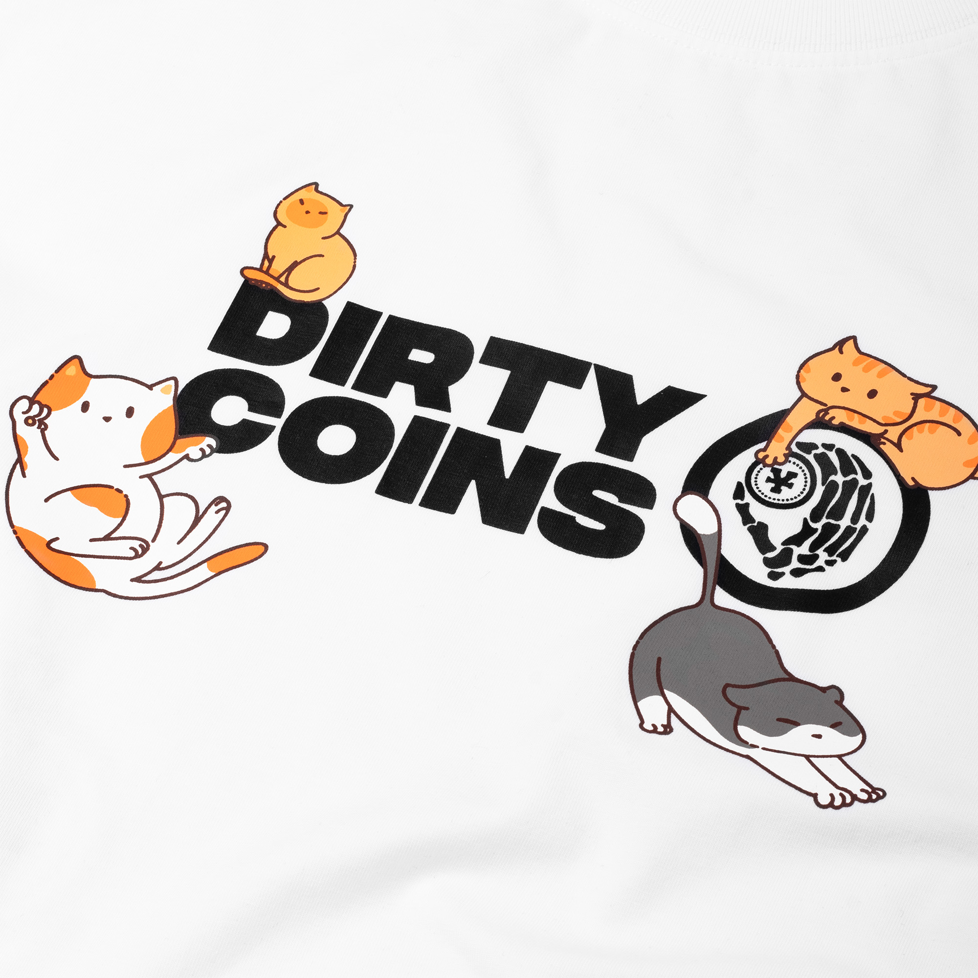 Áo Thun DirtyCoins Chonky Kittens T-shirt